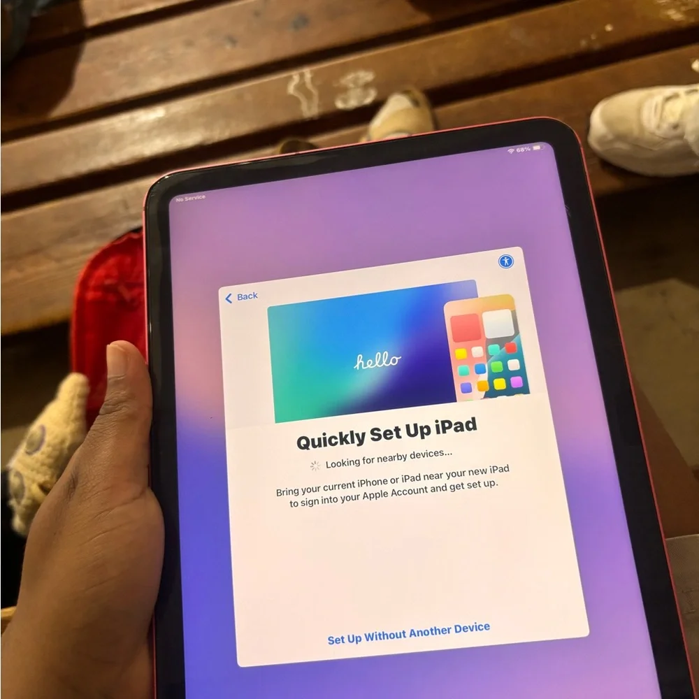 Apple Tablet - Pink Frame